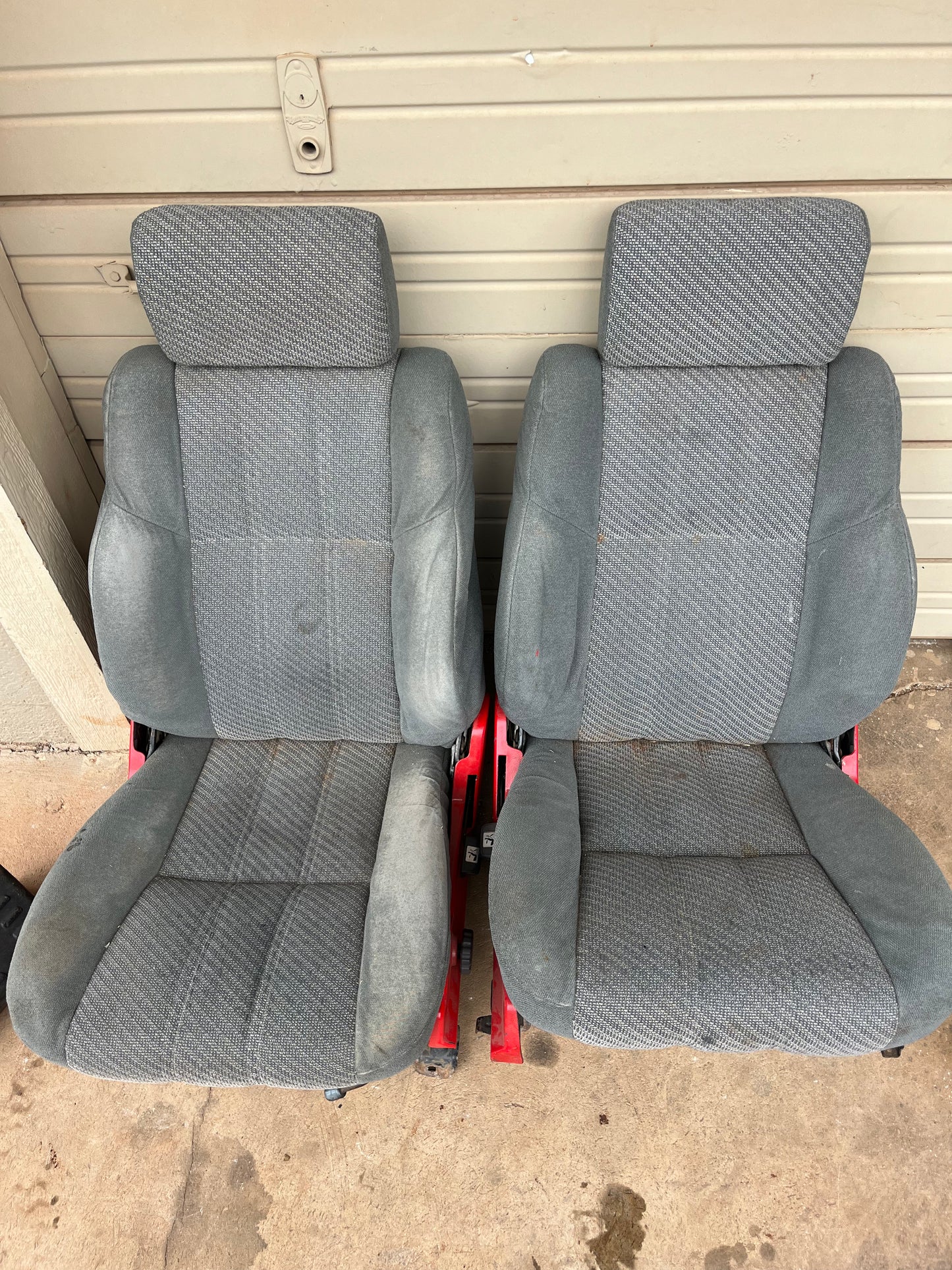 Used OEM Front Seats - Grey - Toyota 4Runner - 1984-1989