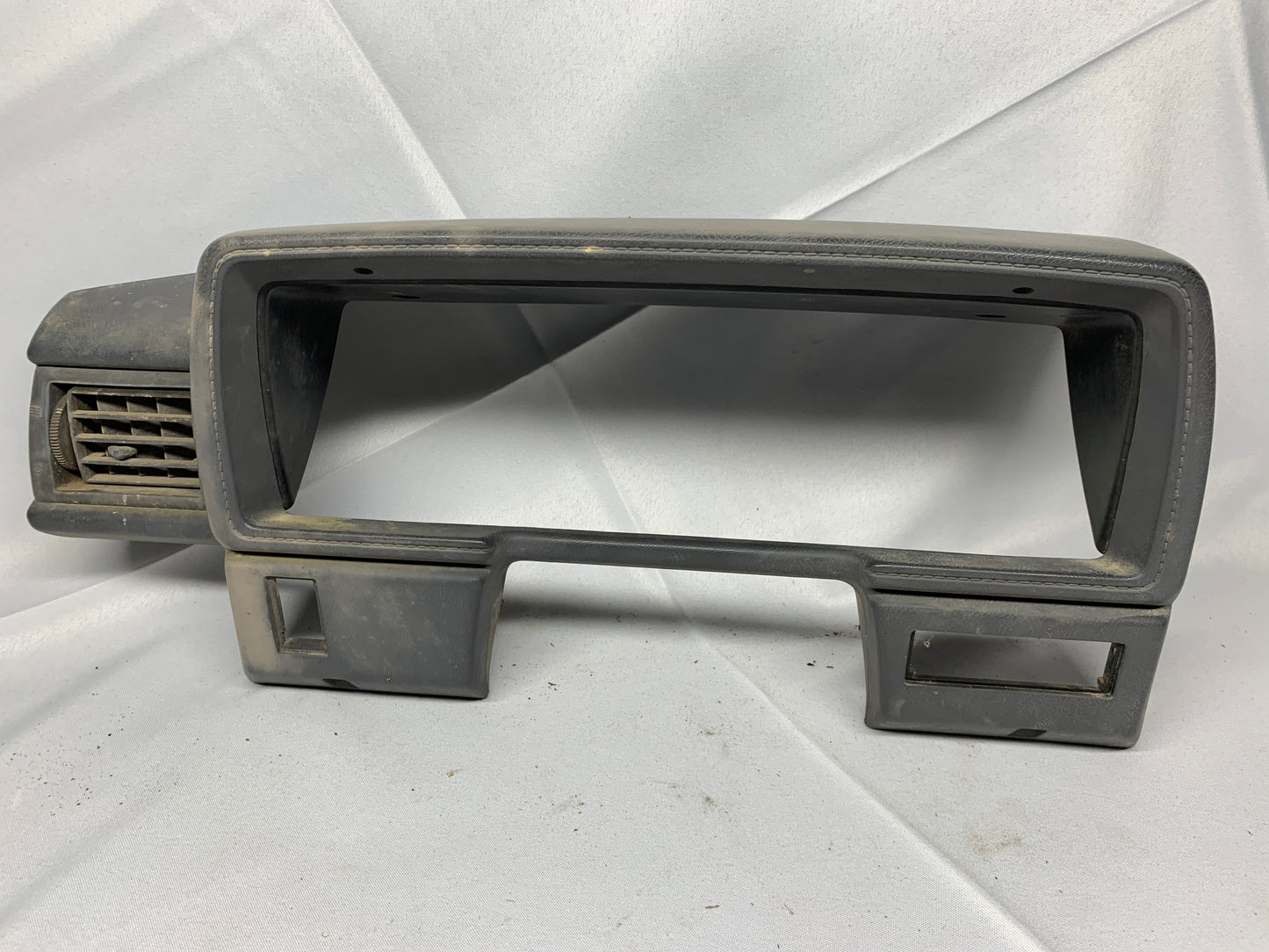 Used OEM Gauge Cluster Trim Panel - Grey - Toyota 4Runner & Pickup- 1984-1989