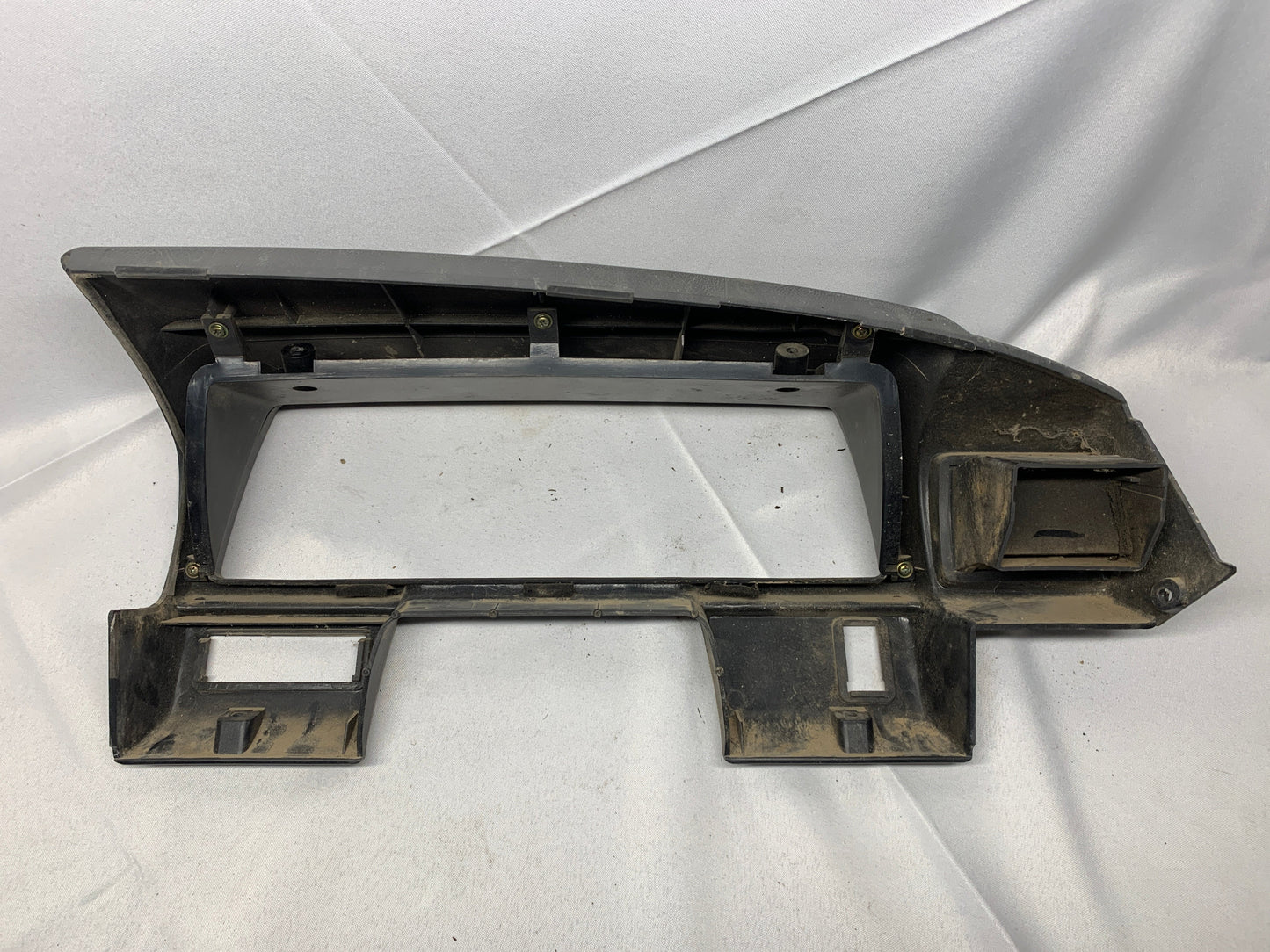 Used OEM Gauge Cluster Trim Panel - Grey - Toyota 4Runner & Pickup- 1984-1989