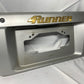 Used OEM License Plate Holder Bezel Frame - Toyota 4runner - 1996 - 1998