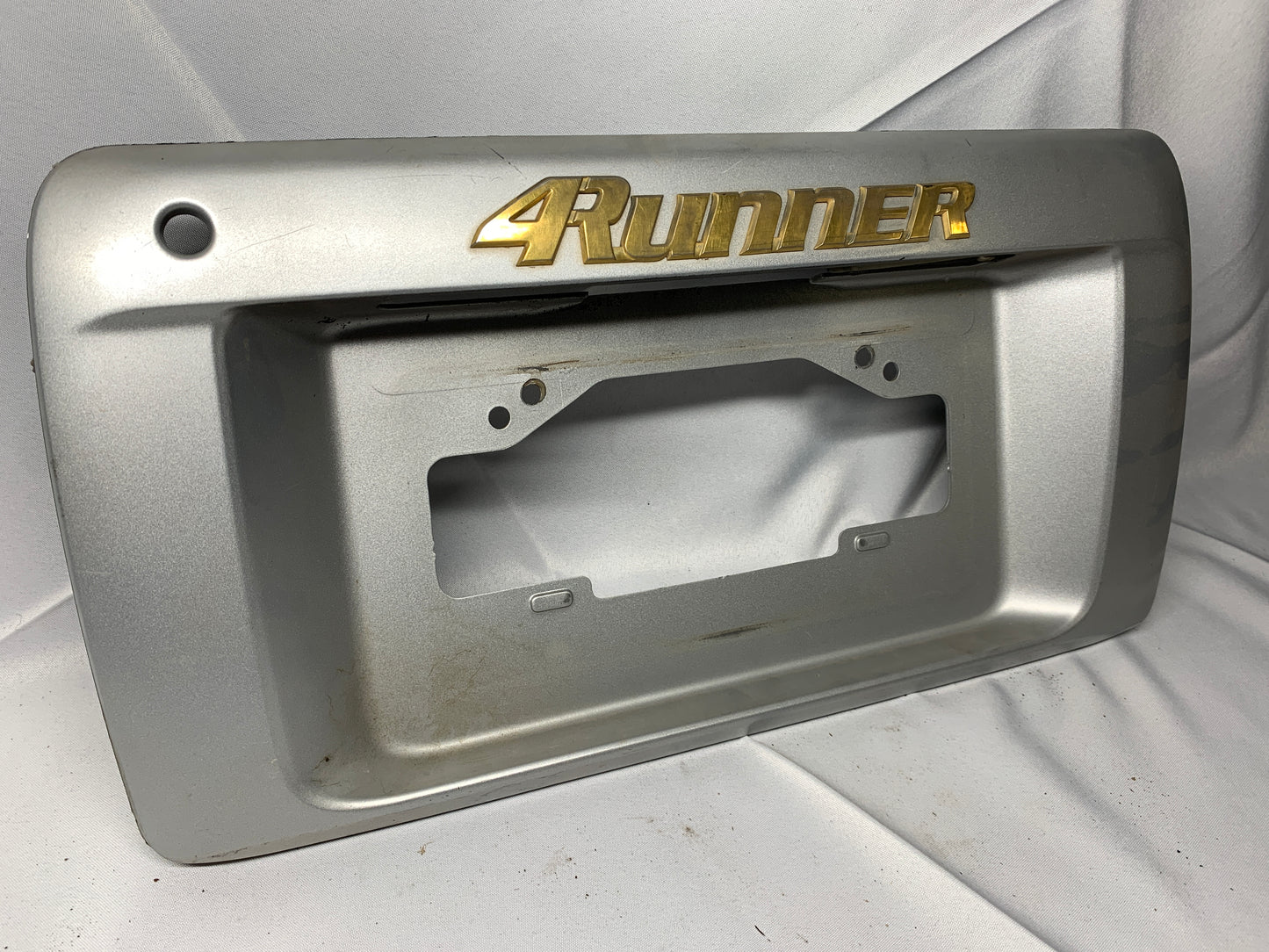 Used OEM License Plate Holder Bezel Frame - Toyota 4runner - 1996 - 1998