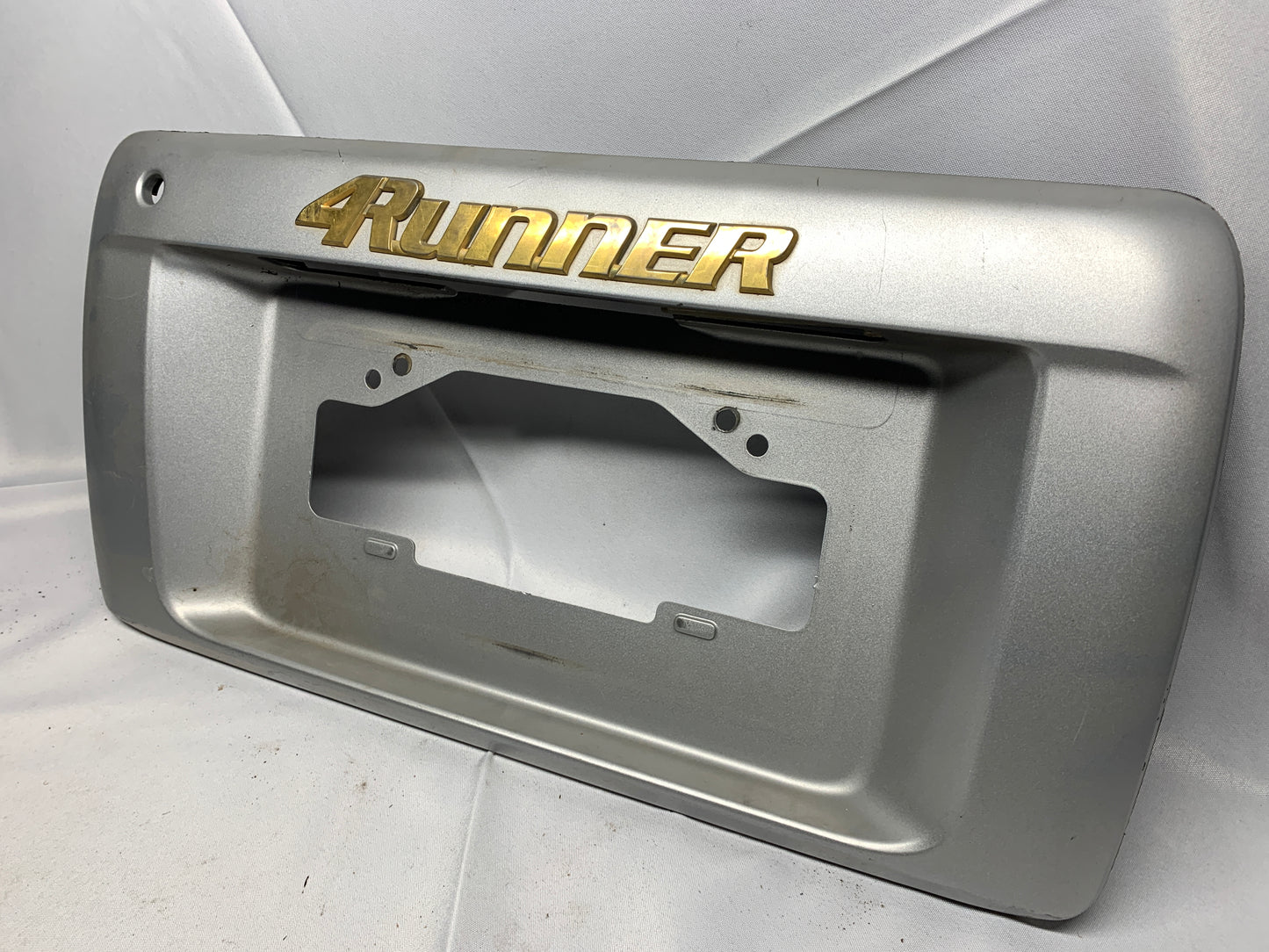 Used OEM License Plate Holder Bezel Frame - Toyota 4runner - 1996 - 1998