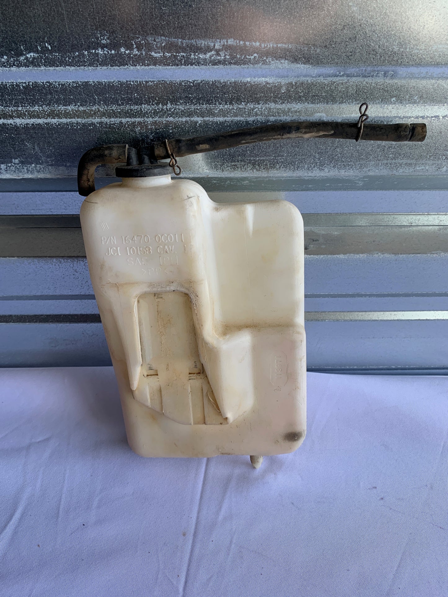 Used OEM Radiator Coolant Overflow Tank Bottle Reservoir - Toyota Tacoma - 1995.5-2004