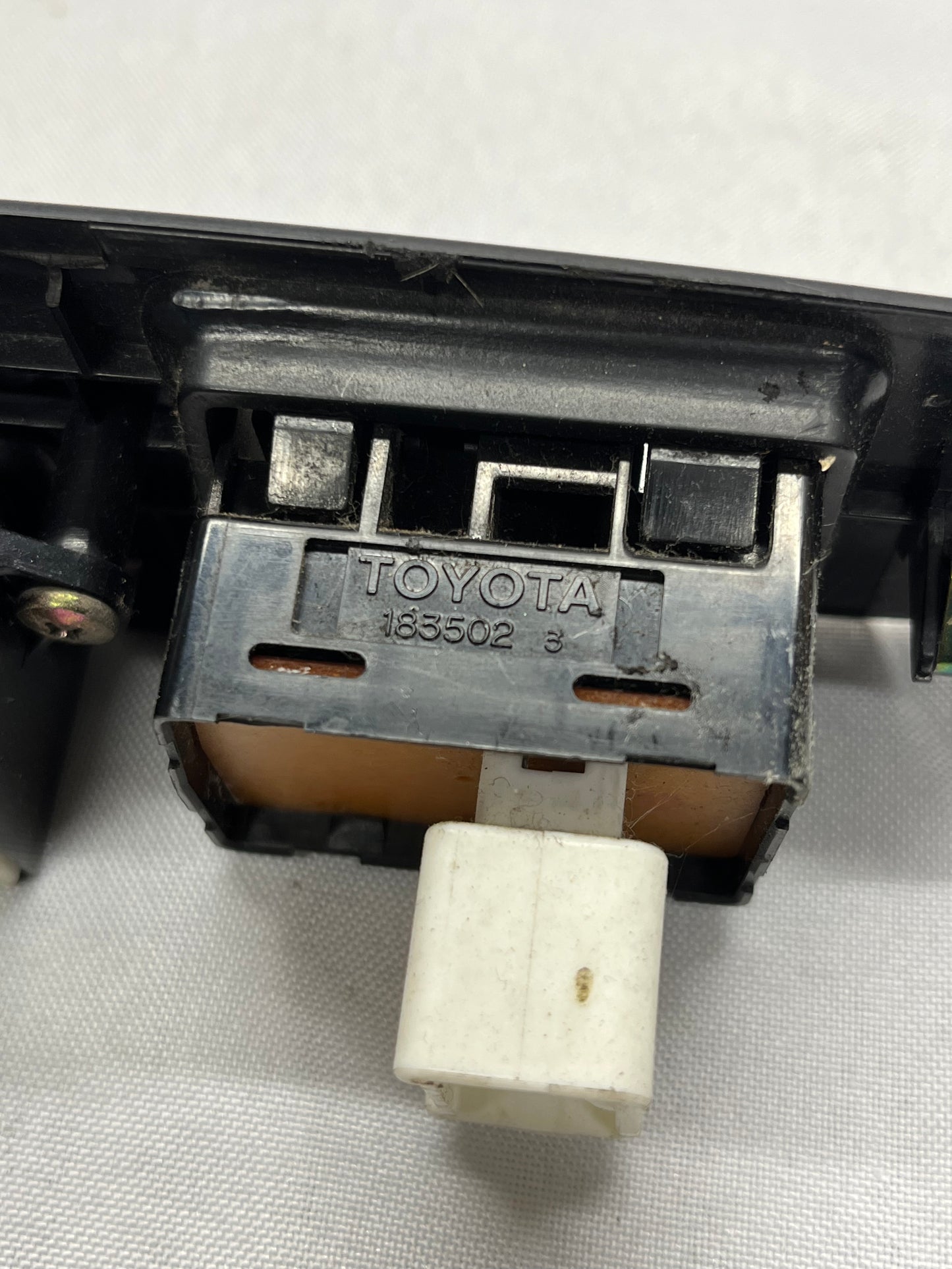 Used OEM Window Master Switch - Driver Side - Black - Toyota 4runner - 1999-2002