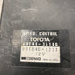 Used OEM Speed Control Relays Computers Modules - Toyota 4runner & Pickup - 1989-1992