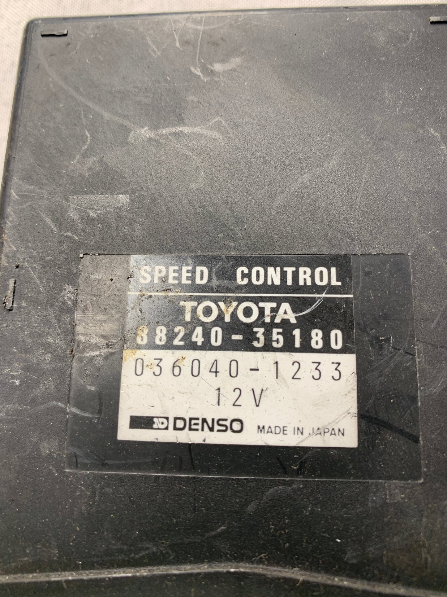 Used OEM Speed Control Relays Computers Modules - Toyota 4runner & Pickup - 1989-1992