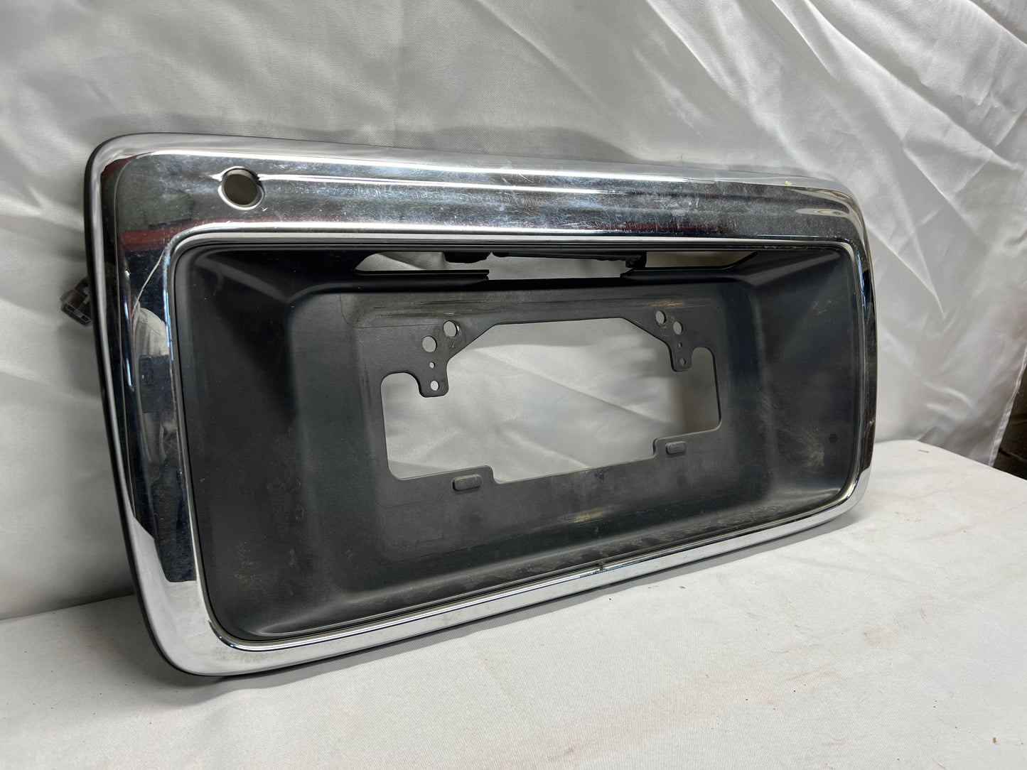 Used OEM Chrome License Plate Frame Bezel - Toyota 4Runner - 1996-2002