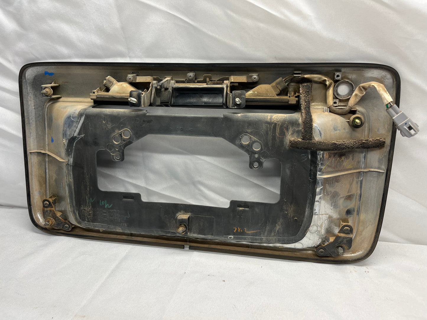 Used OEM Chrome License Plate Frame Bezel - Toyota 4Runner - 1996-2002