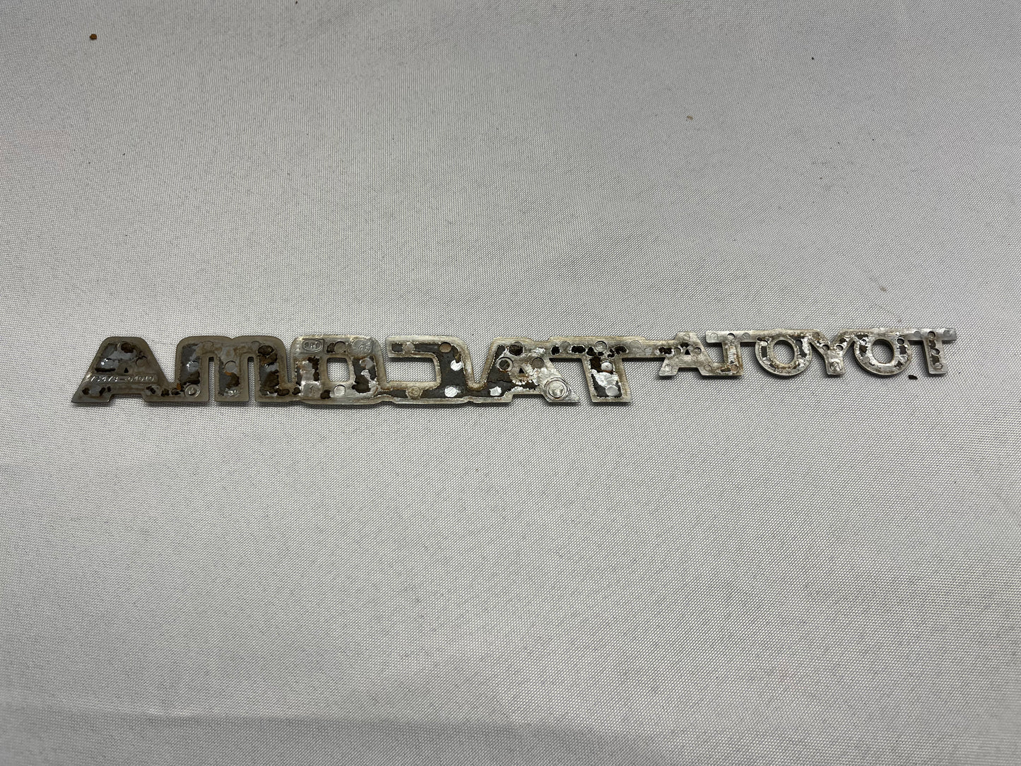 Used OEM Toyota Tacoma Emblem - Chrome - Toyota Tacoma - 1995.5-2004