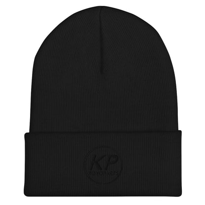 KPTOYOPARTS Cuffed Beanie Black Logo