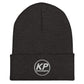 KPTOYOPARTS Cuffed Beanie White Logo