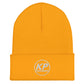 KPTOYOPARTS Cuffed Beanie White Logo