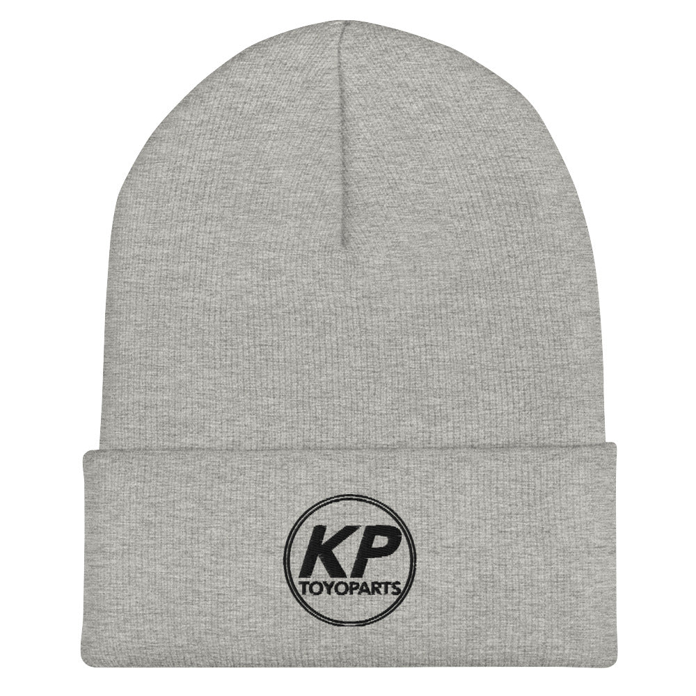 KPTOYOPARTS Cuffed Beanie Black Logo