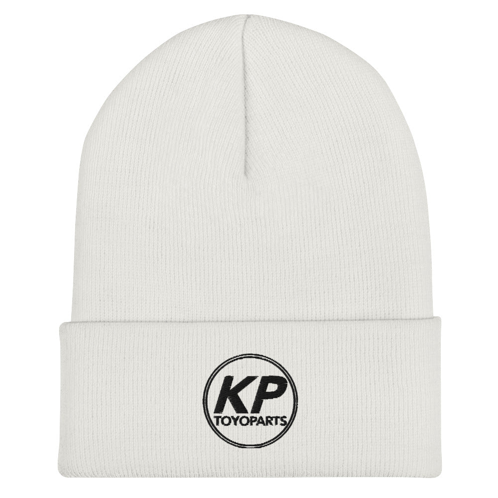 KPTOYOPARTS Cuffed Beanie Black Logo