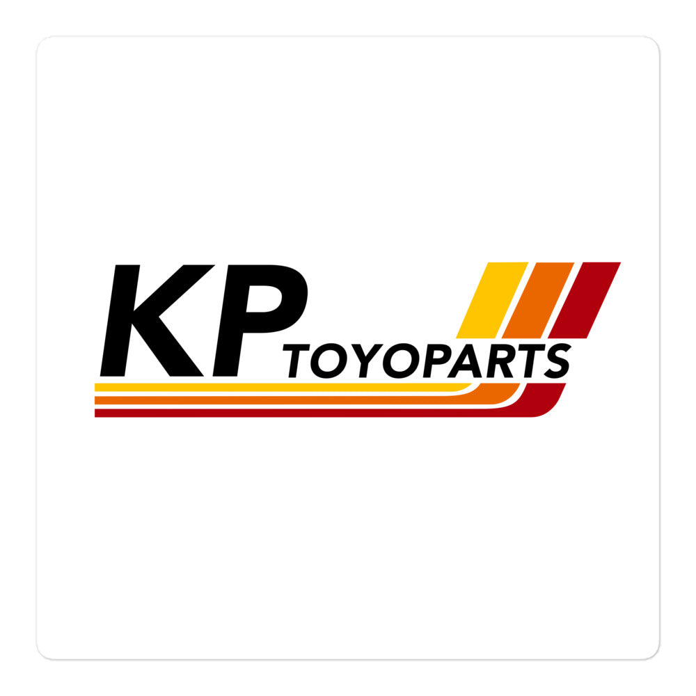 KPTOYOPARTS Bubble-free stickers